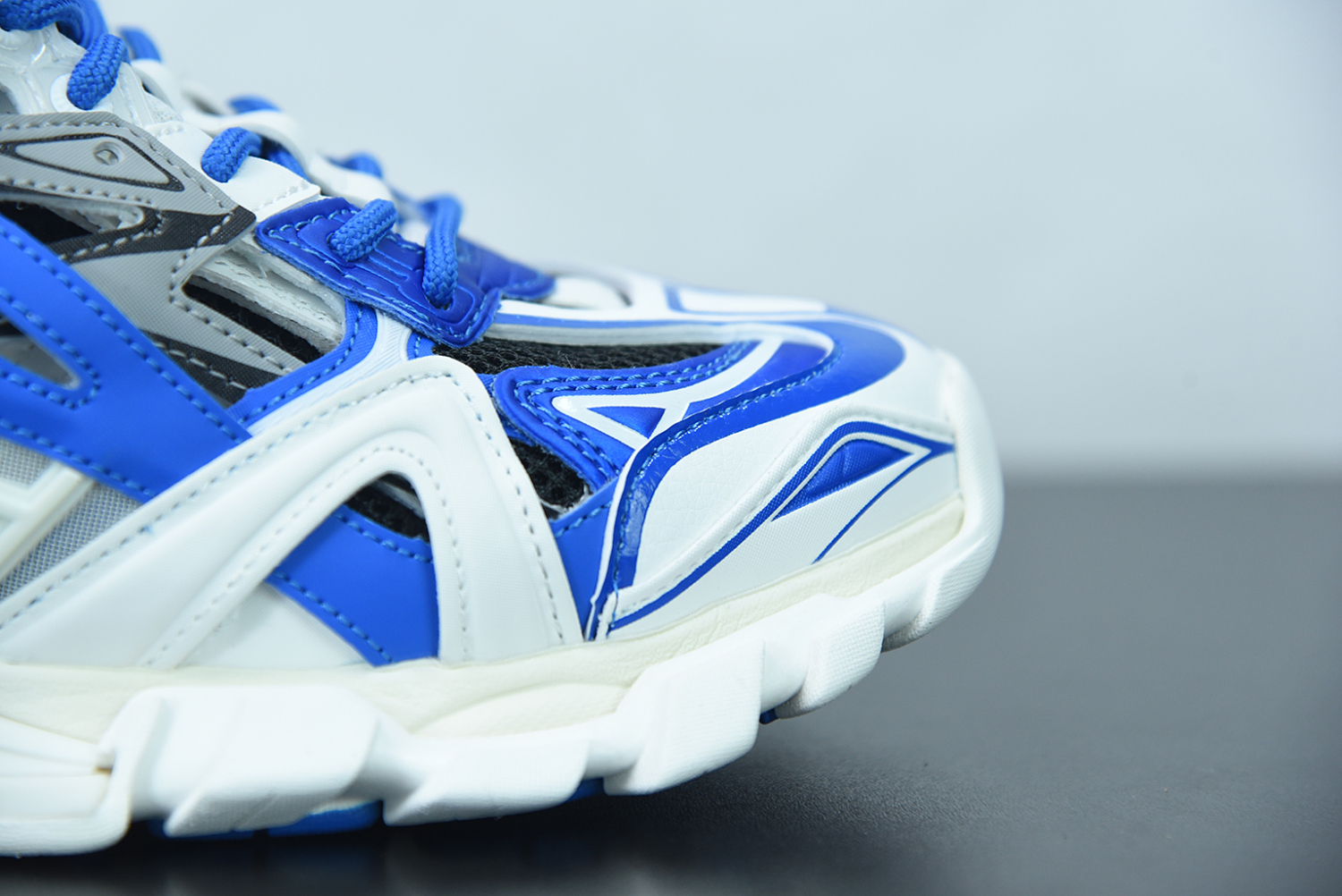 Bal**ci*ga Track.2 Sneaker White/Royal Blue ECBL5202708
