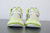 Bal**ci*ga Track.2 sneakers white fluorescent green  ECBA8238021
