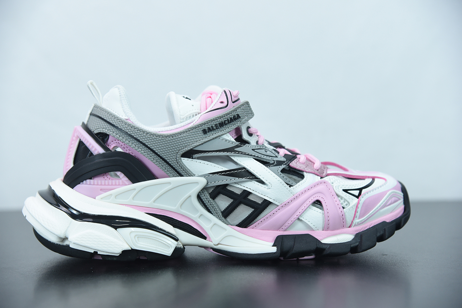 Bal**ci*ga Track.2 Sneaker Pink/Grey/White ECBL001965C
