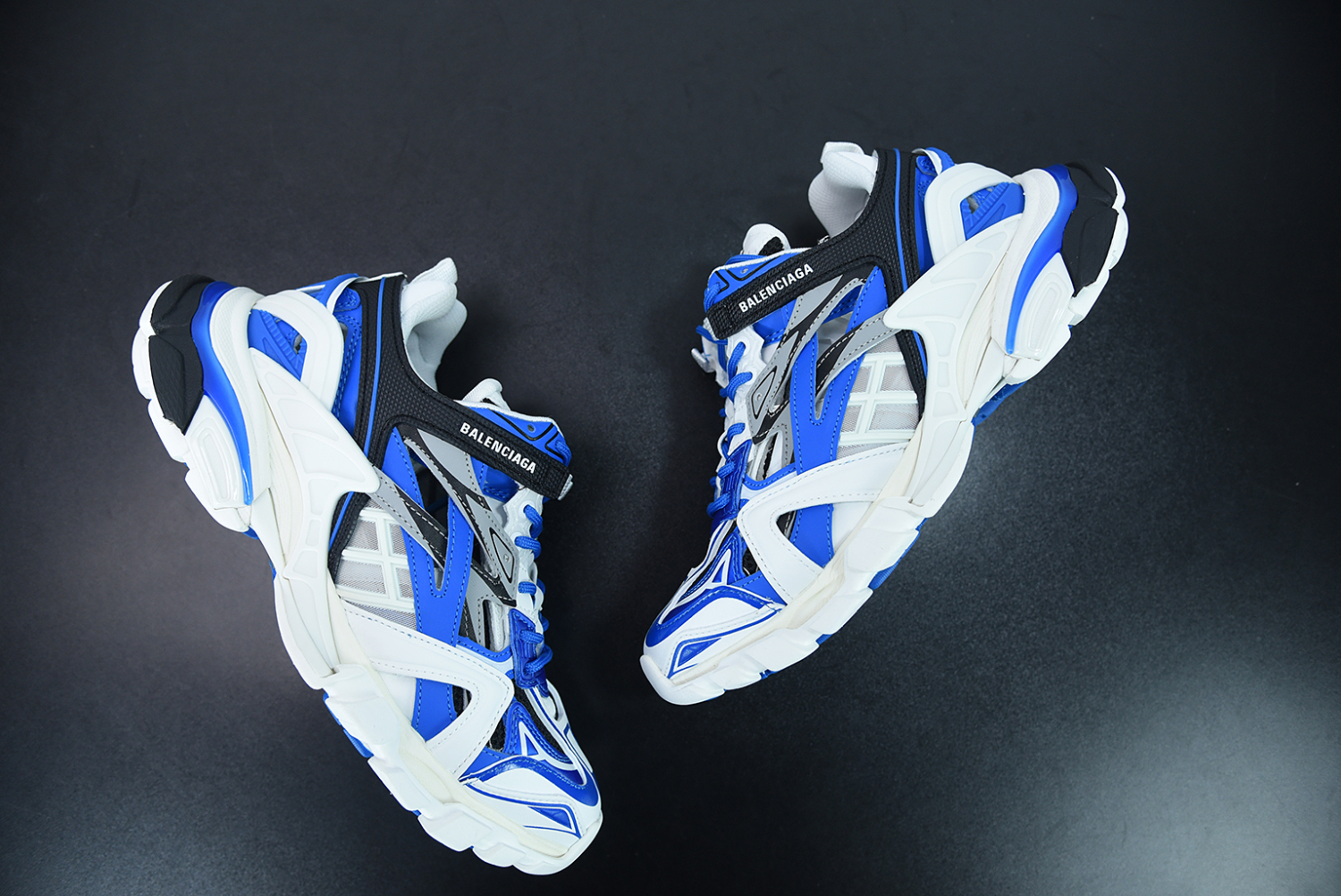 Bal**ci*ga Track.2 Sneaker White/Royal Blue ECBL5202708