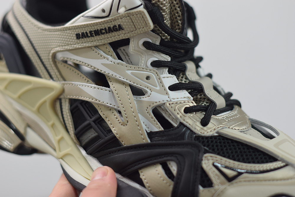 Bal**ci*ga Track.2 sneakers gray, white and black ECBA8148234