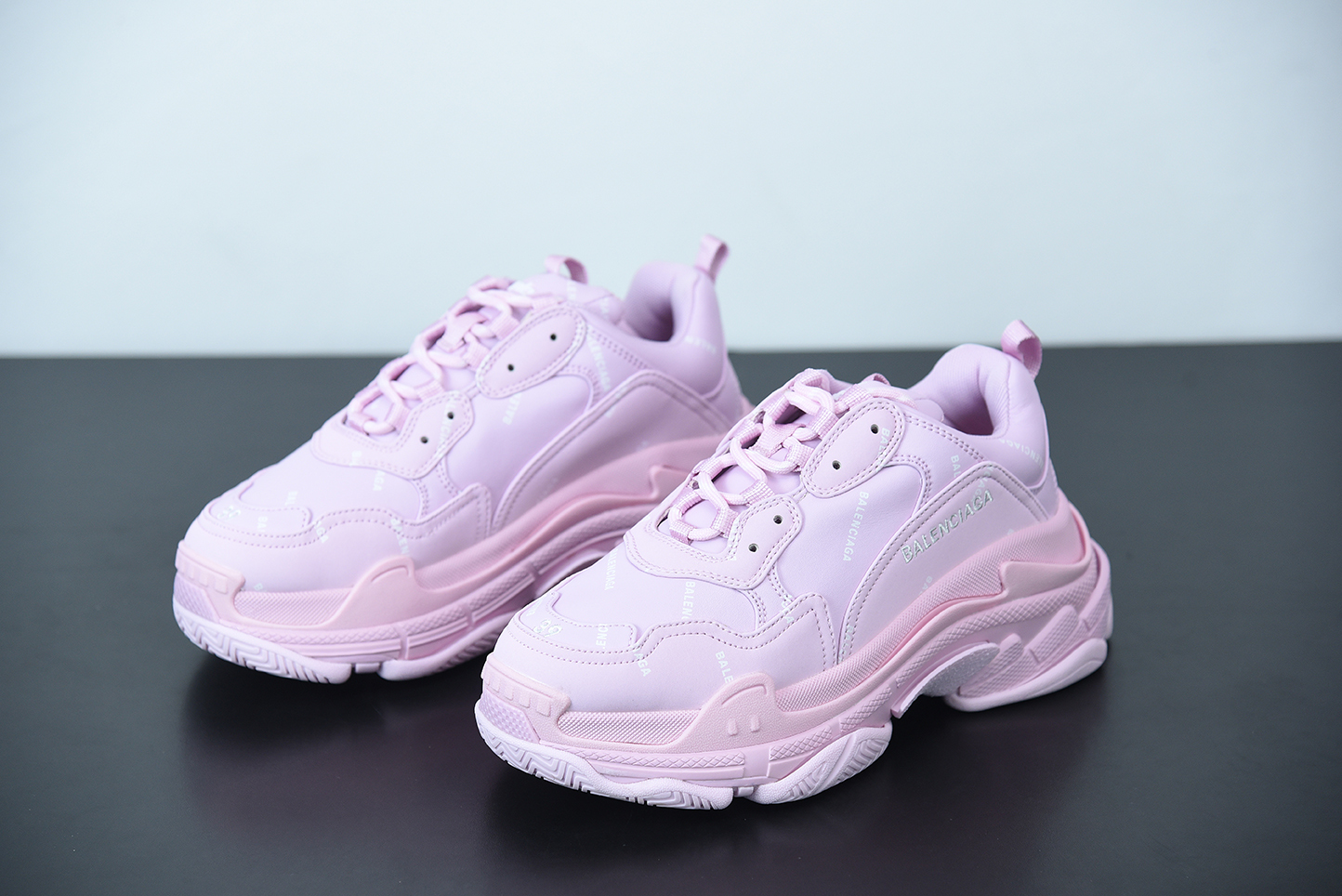 Bal**ci*ga TRIPLE S Sneakers - Pink ECBL001044E