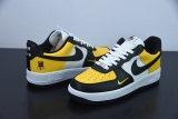 Nike Air Force 1 Low Black Gold Jersey Mesh (GS) DQ7775 700