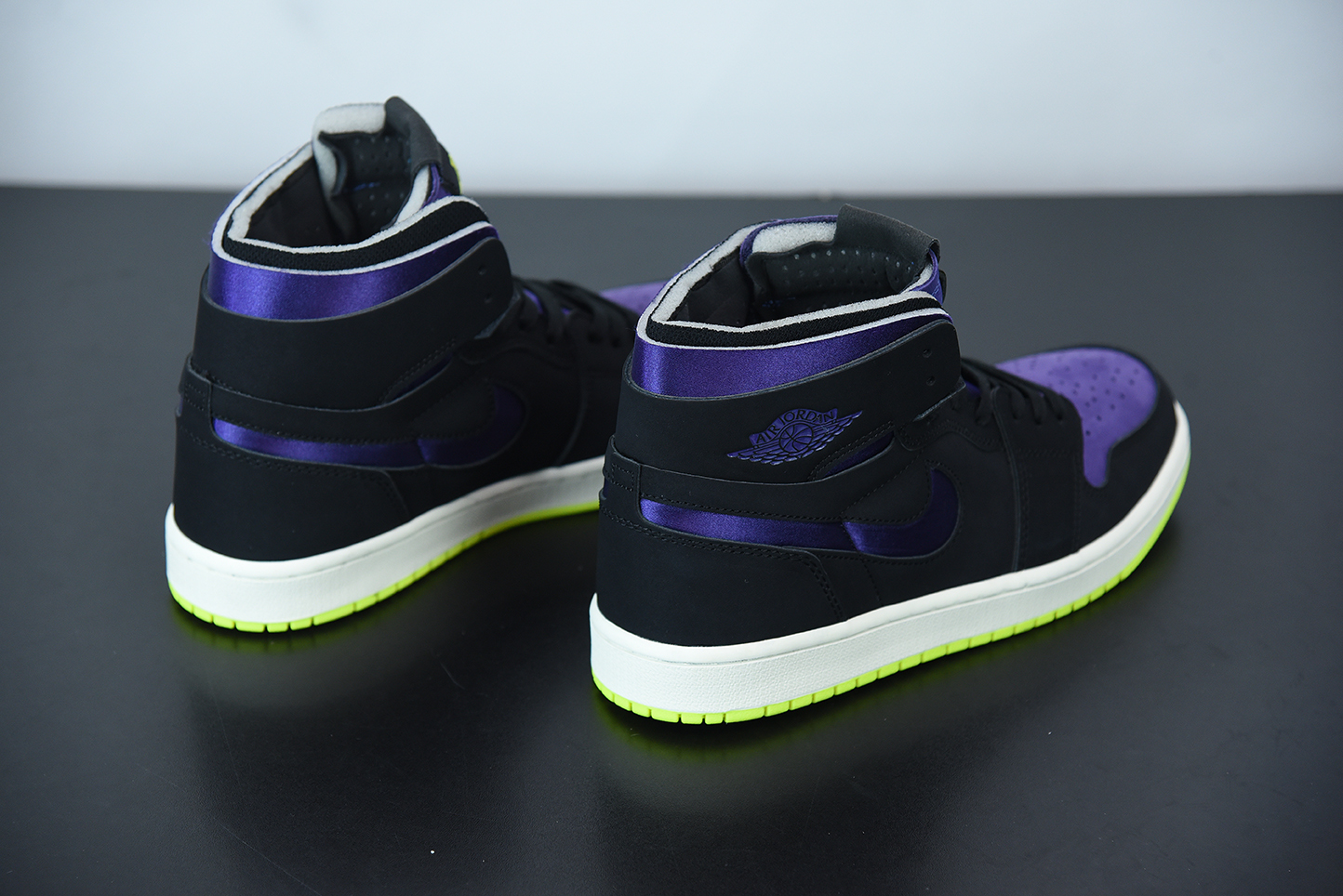 Jordan 1 High Zoom Air CMFT Black Court Purple Lemon Venom (W) CT0979-001