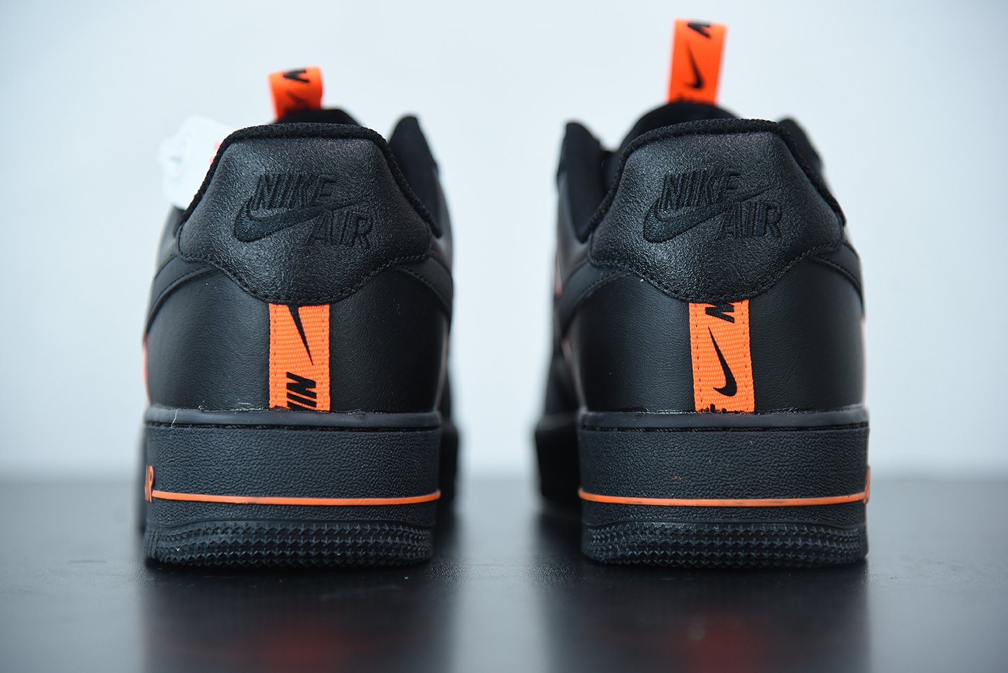 Nike Air Force 1 Low LV8 KSA Worldwide Pack Black Total Orange (GS) CT4683-001