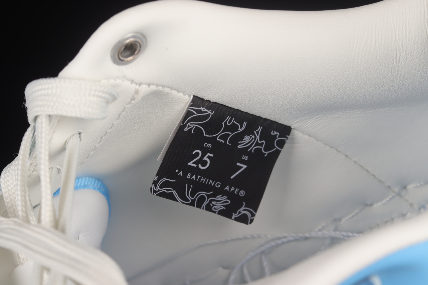 A Bathing Ape Bape Sta Low Blue 191001MH