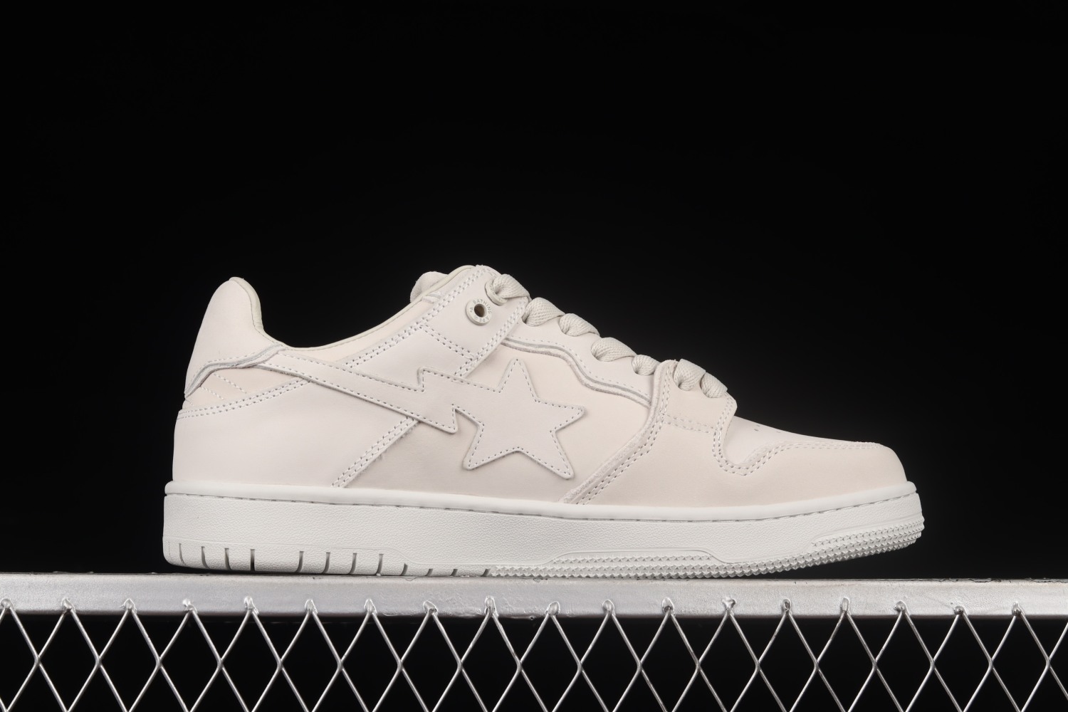 A Bathing Ape Bape SK8 Sta Triple White 1G801009I