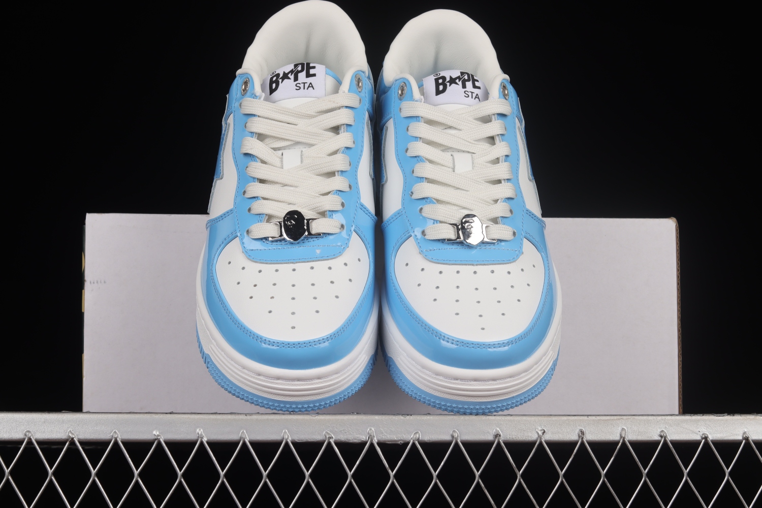 A Bathing Ape Bape Sta Low Blue 191001MH