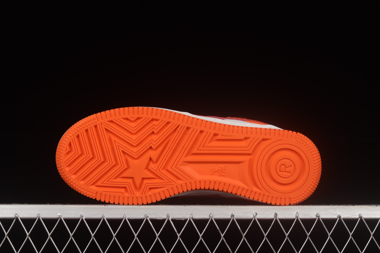 A Bathing Ape Bape Sta Low Orange 1H70191001