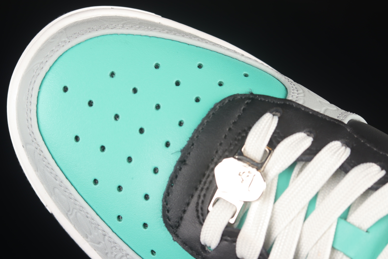 A Bathing Ape Bape Sta Low Grey Green 1H70191002