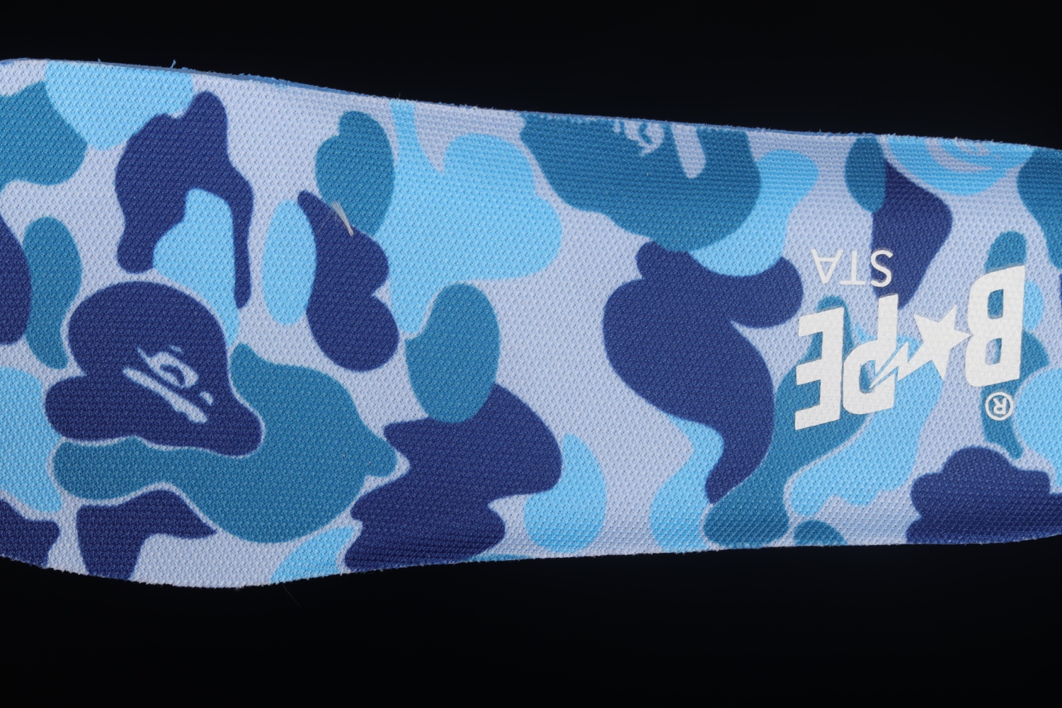 A Bathing Ape Bape Sta Low White ABC Camo Blue 1H20191045