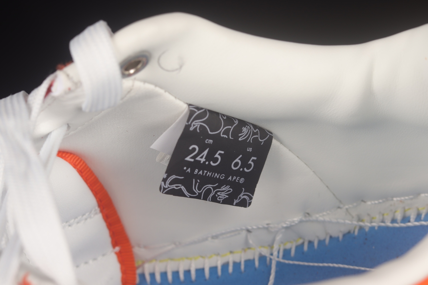A Bathing Ape Bape Sta Low Orange 1H70191001