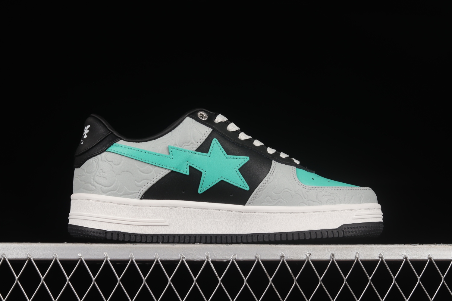 A Bathing Ape Bape Sta Low Grey Green 1H70191002