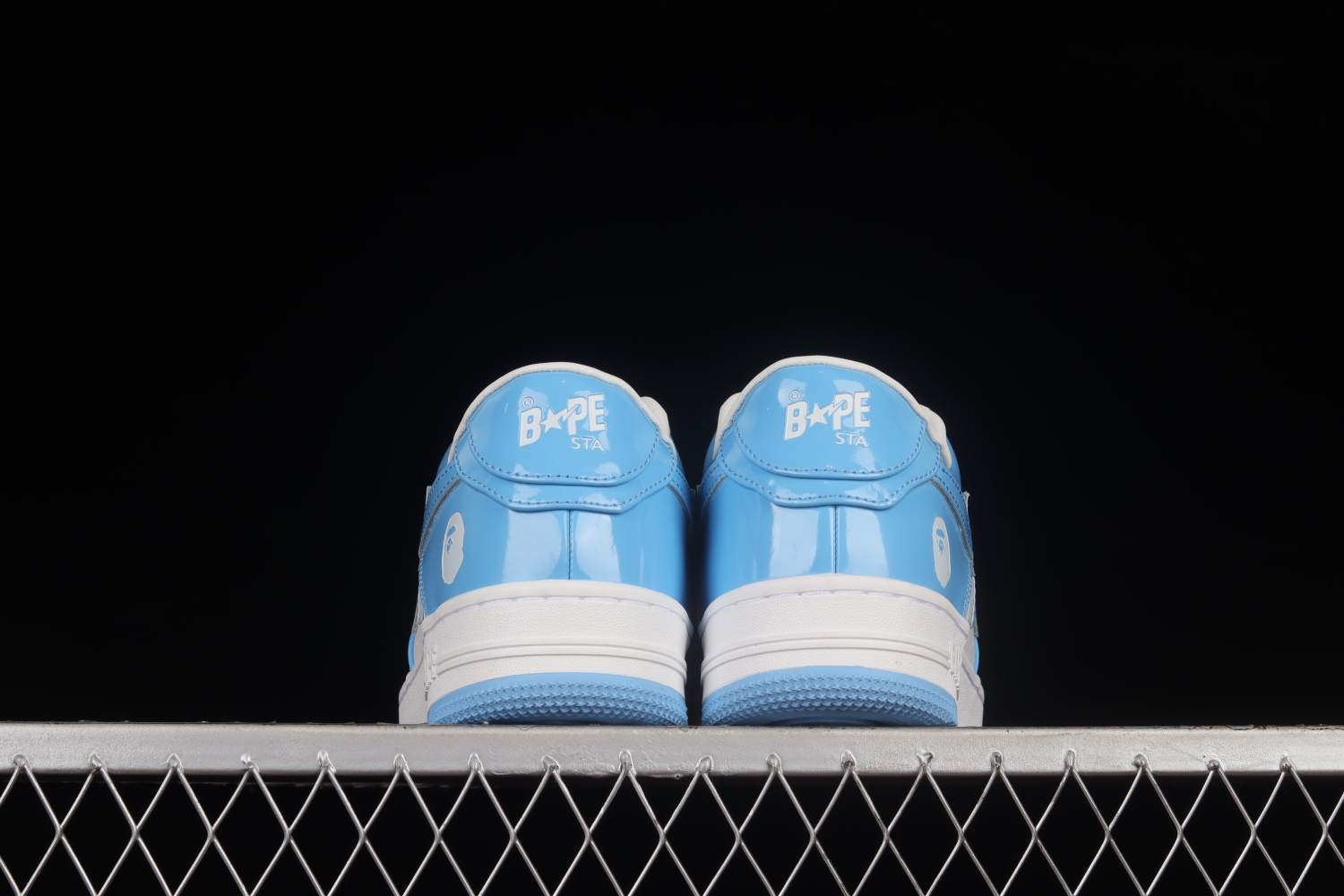 A Bathing Ape Bape Sta Low Blue 191001MH