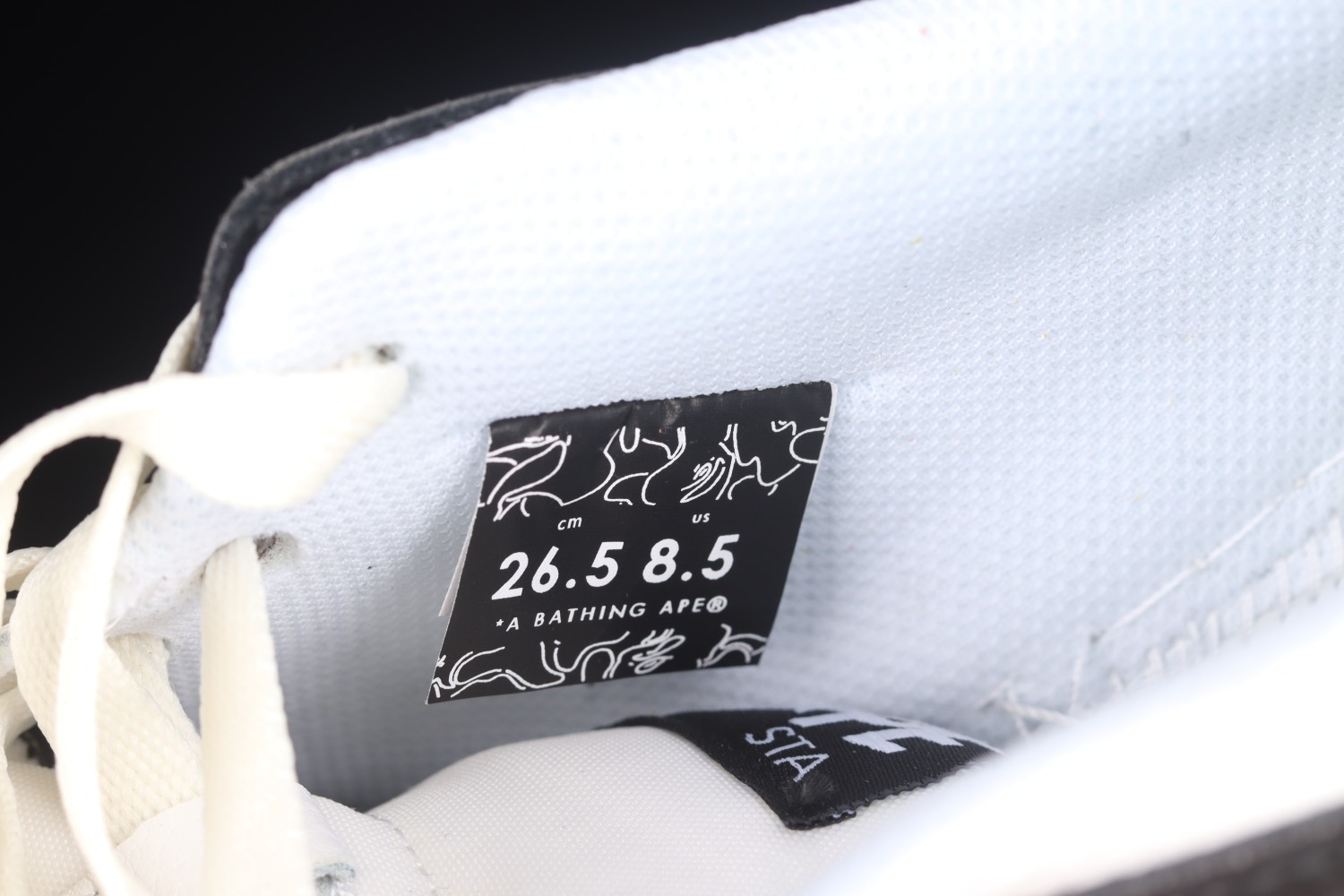A Bathing Ape Bape SK8 Sta Black 1H20191033