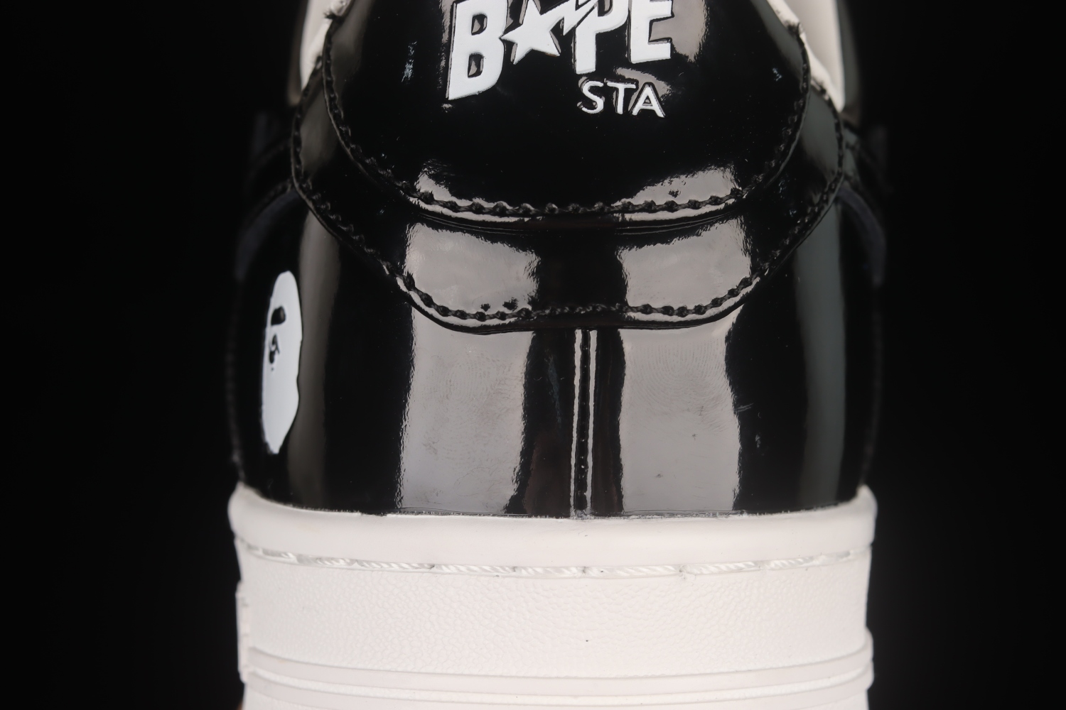 A Bathing Ape Bape Sta Low Black 1H70191001