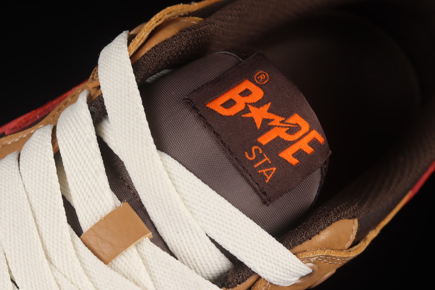 A Bathing Ape Bape SK8 Sta Brown Orange 1H80191021