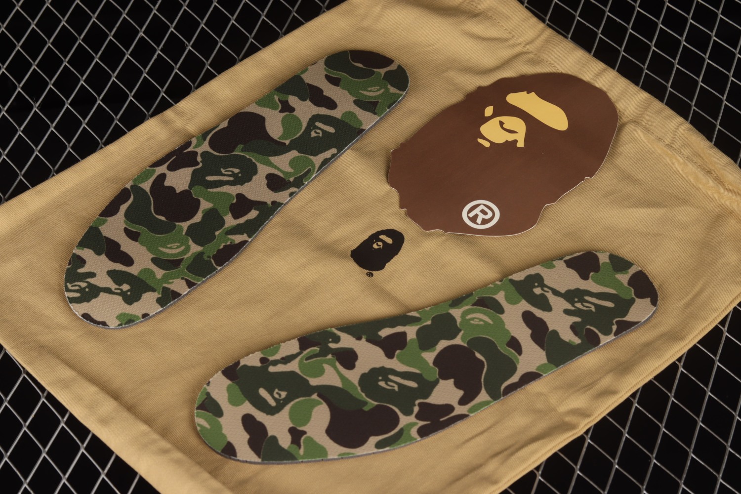 A Bathing Ape Bape SK8 Sta Grey Green 1G70191034