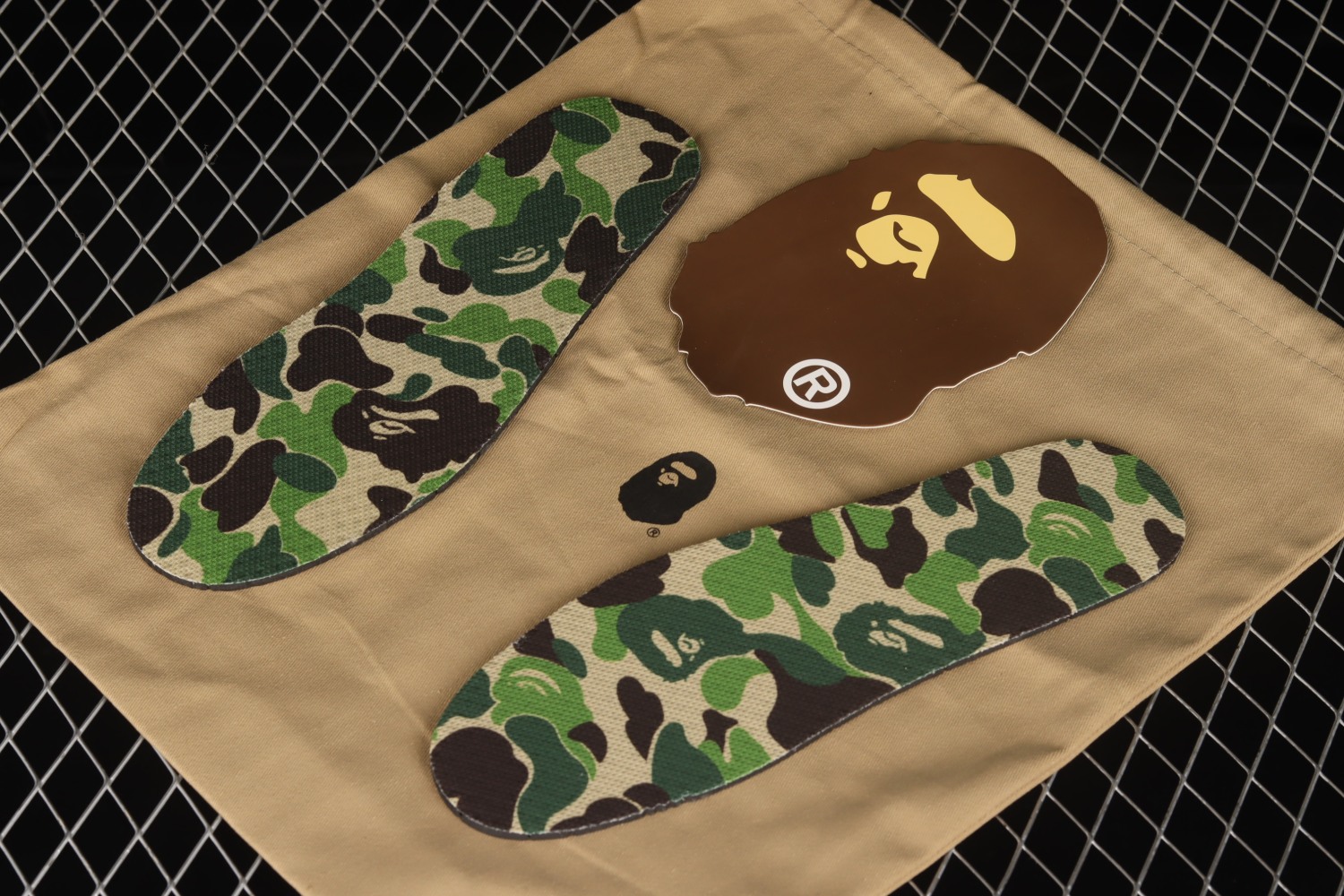A Bathing Ape Bape SK8 Sta Brown Orange 1H80191021