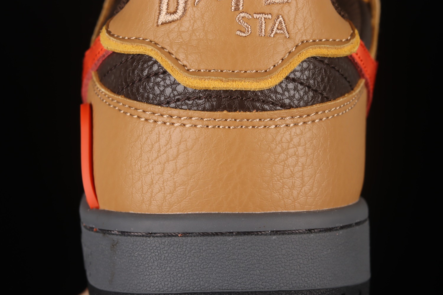 A Bathing Ape Bape SK8 Sta Brown Orange 1H80191021