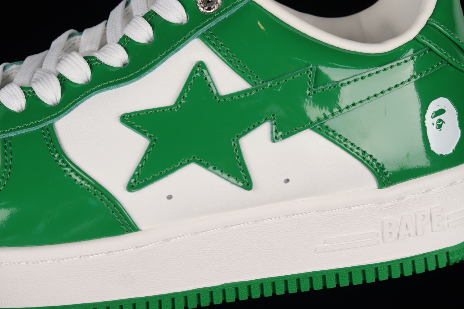 A Bathing Ape Bape Sta Low Green 1H70191001