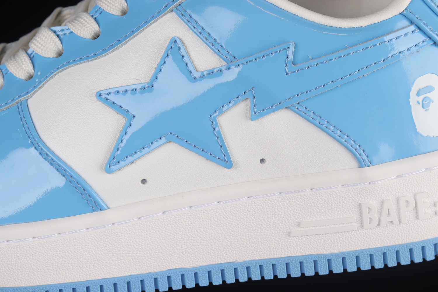 A Bathing Ape Bape Sta Low Blue 191001MH