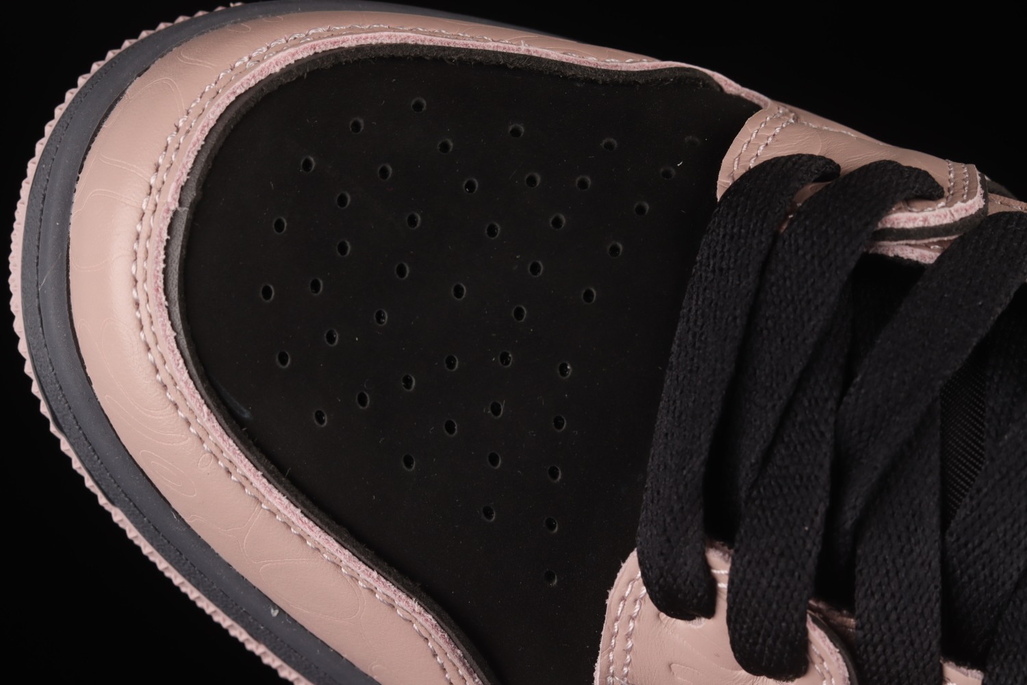 A Bathing Ape Bape SK8 Sta Dirty Pink Black 1G801009I