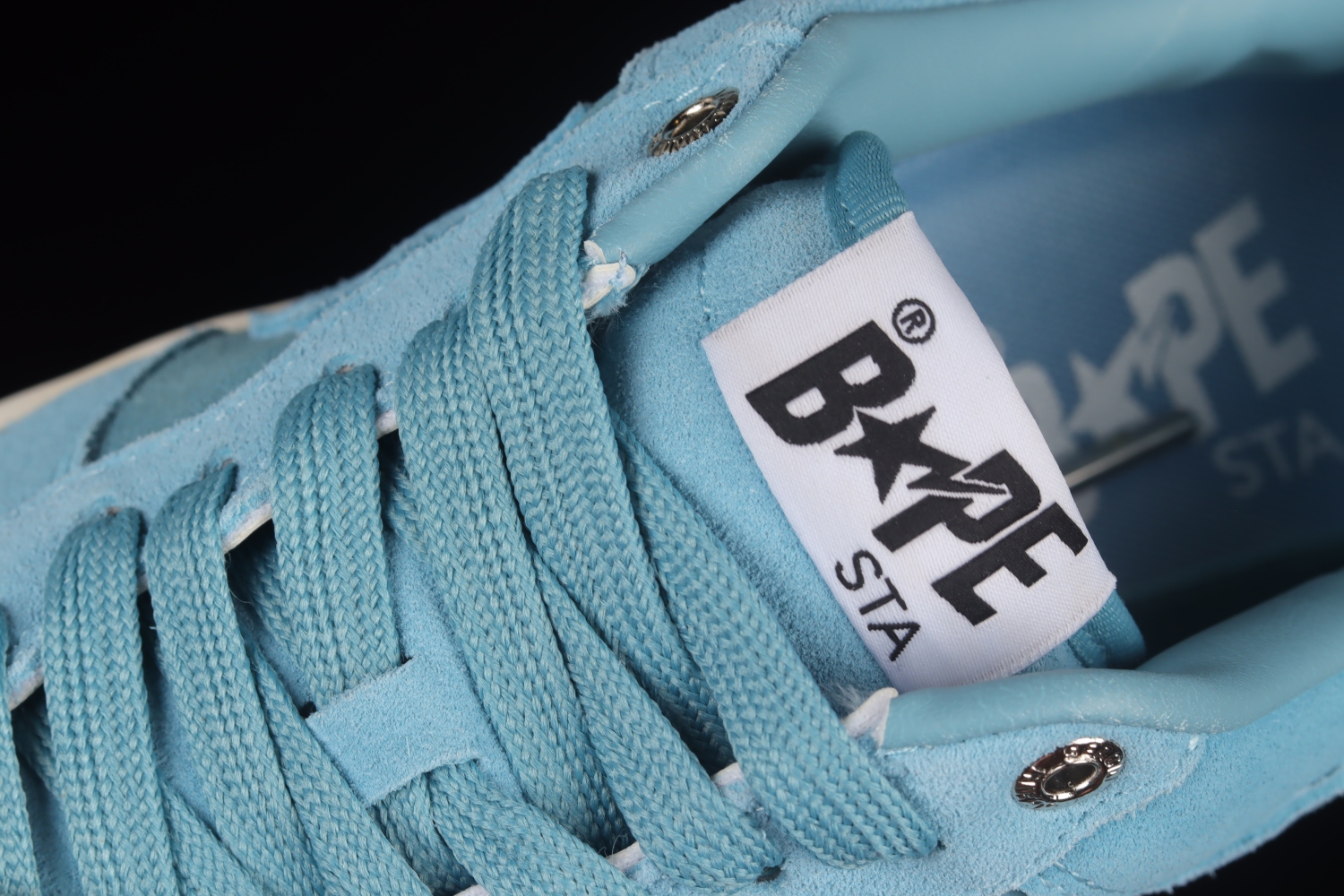 A Bathing Ape Bape Sta Blue Suede M191045G