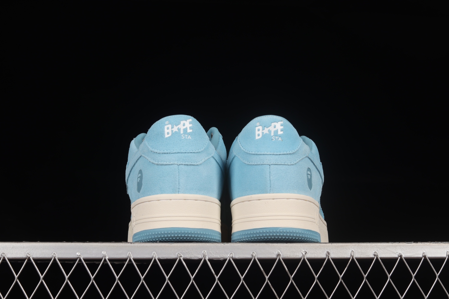 A Bathing Ape Bape Sta Blue Suede M191045G