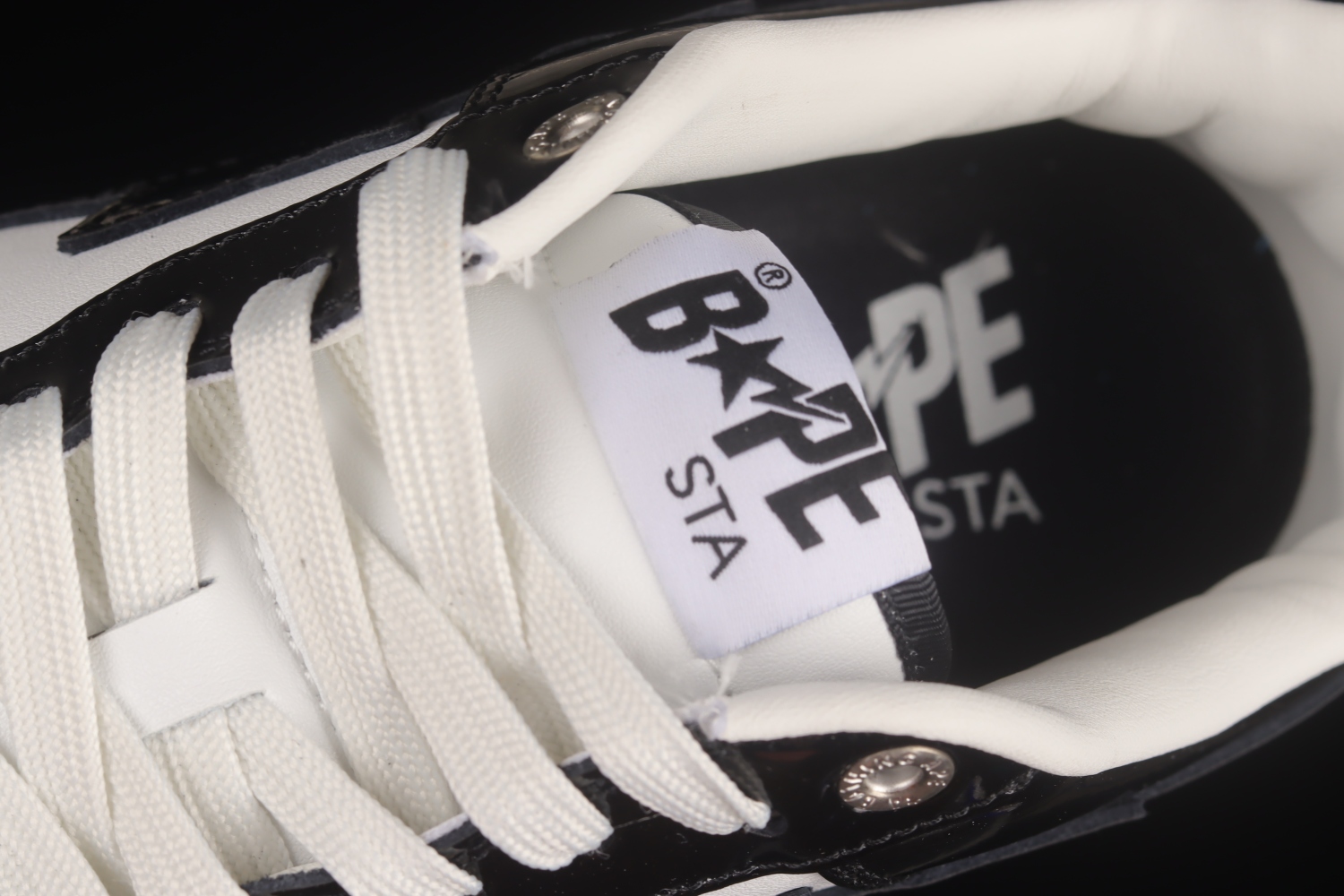 A Bathing Ape Bape Sta Low Black 1H70191001