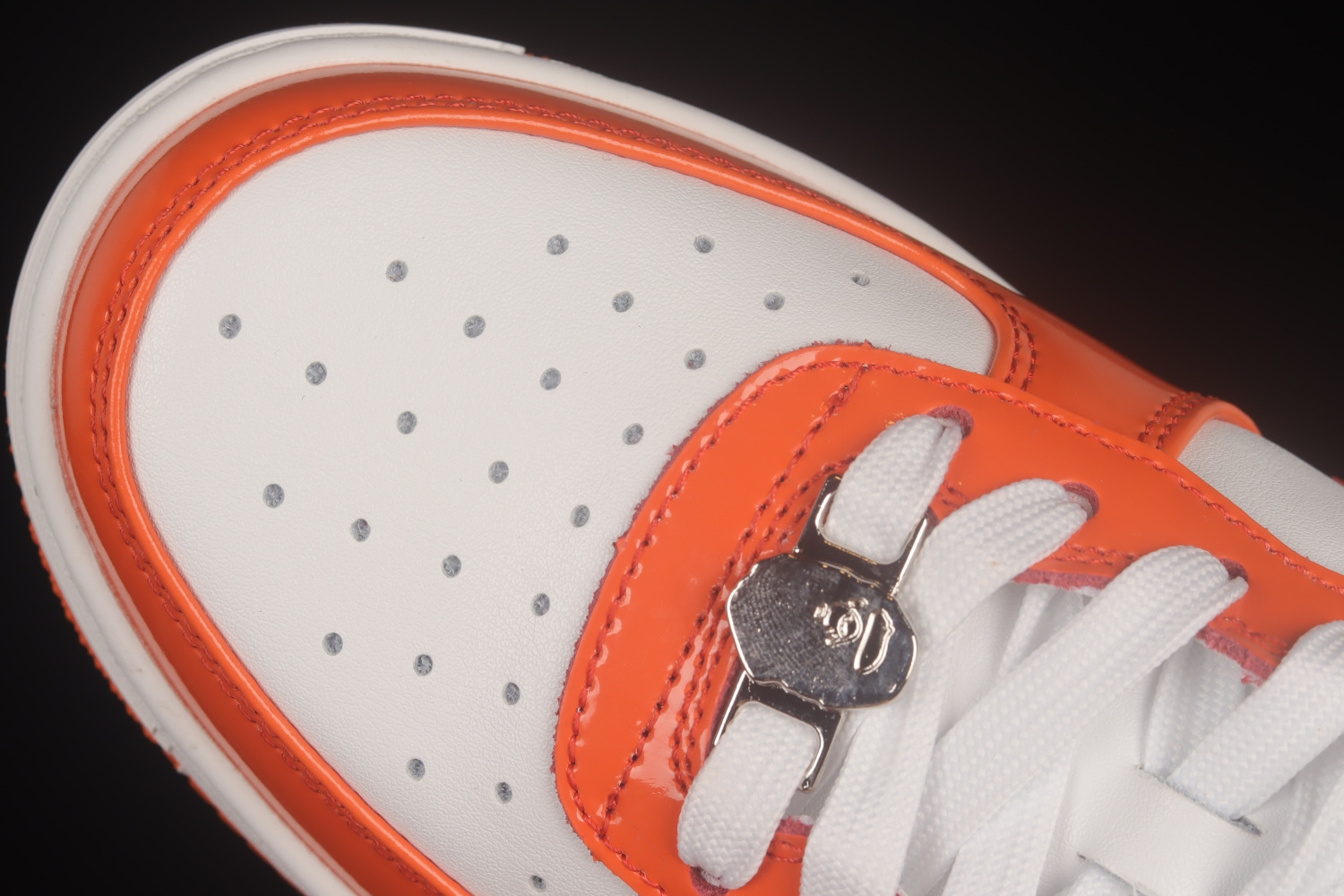 A Bathing Ape Bape Sta Low Orange 1H70191001