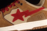 A Bathing Ape Sk8 Sta Wheat Red 1G801009I