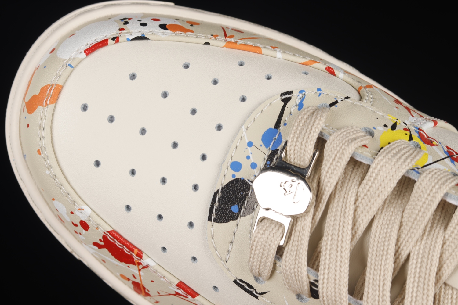 A Bathing Ape Bape Sta Paint Beige M191009