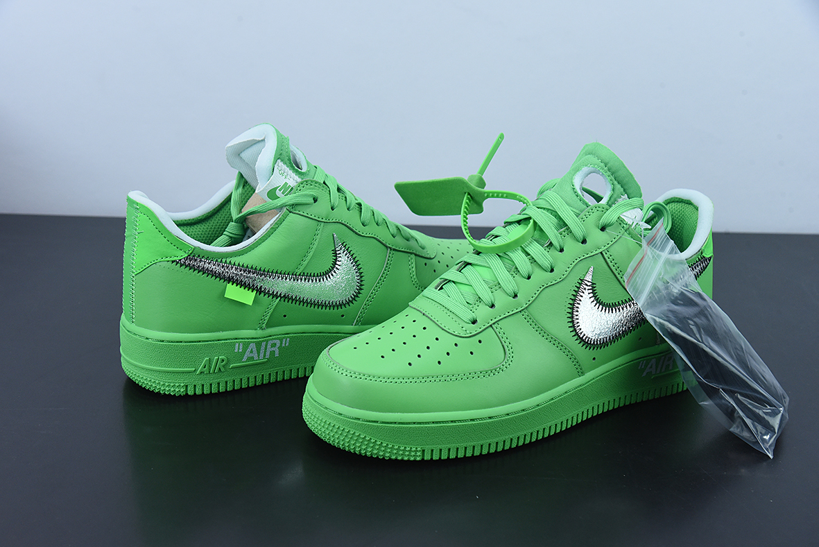 Nike Air Force 1 Low Off-White Light Green Spark DX1419-300
