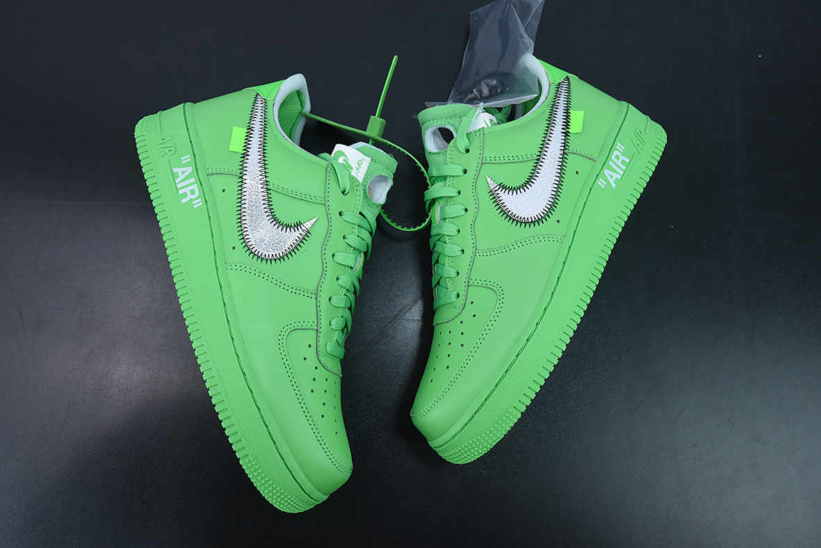 Nike Air Force 1 Low Off-White Light Green Spark DX1419-300