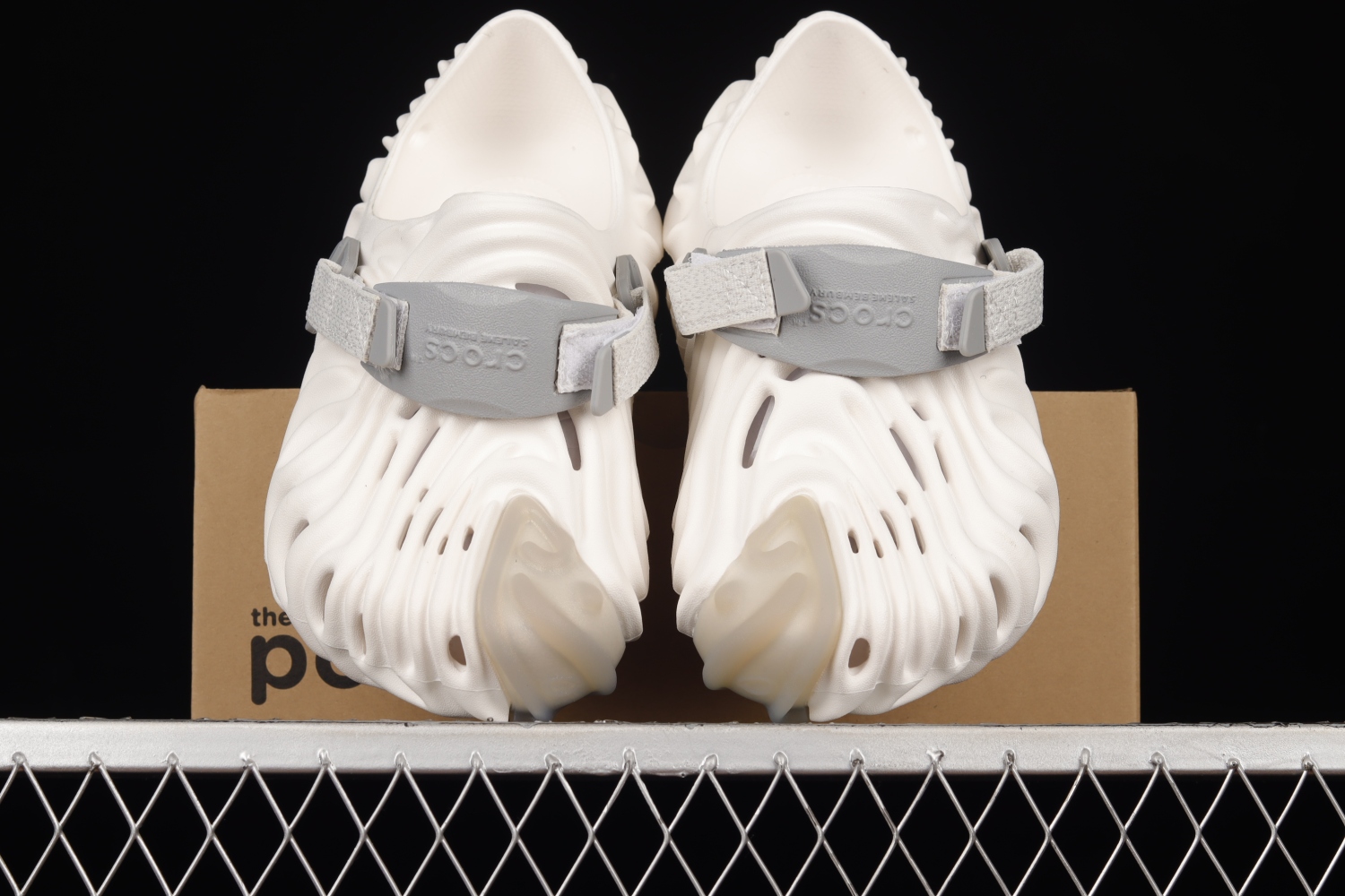 US$ 75.00 - Crocs Pollex Clog by Salehe Bembury Spackle Almost White ...