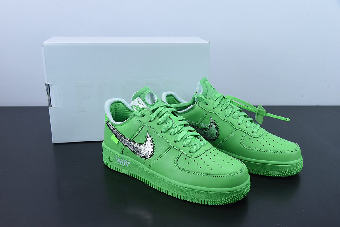 Nike Air Force 1 Low Off-White Light Green Spark DX1419-300