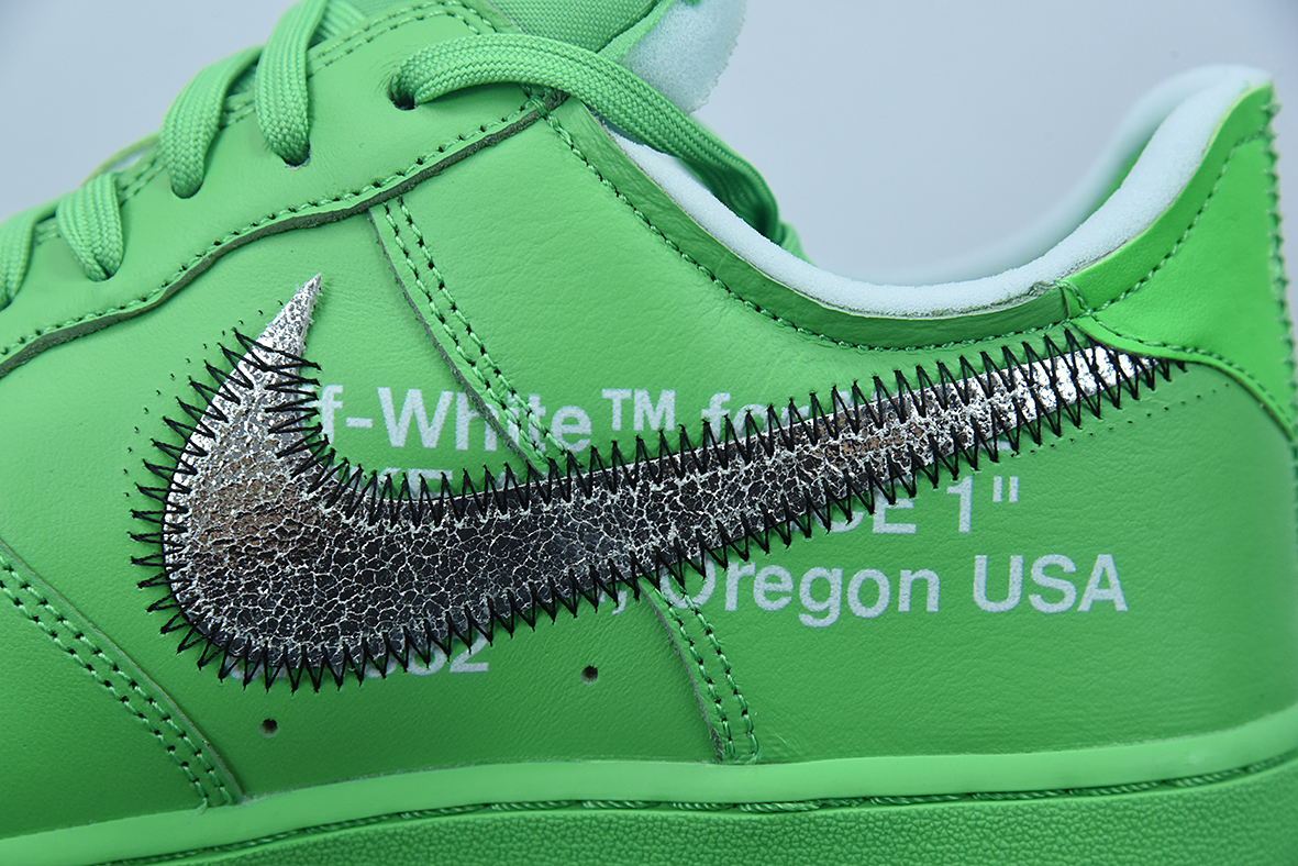 Nike Air Force 1 Low Off-White Light Green Spark DX1419-300