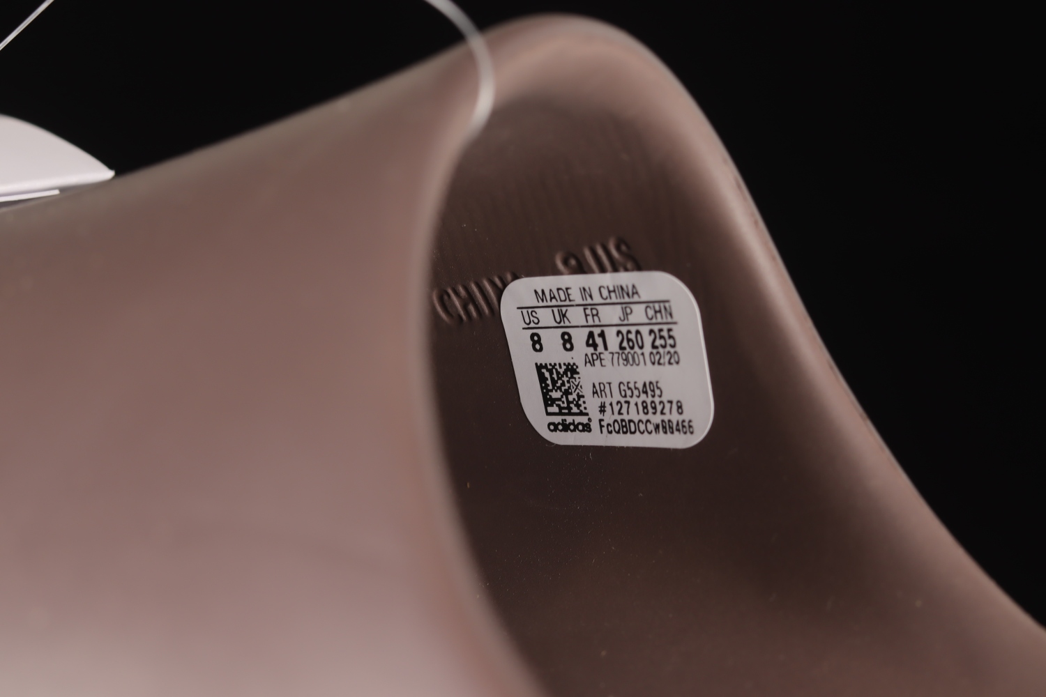 adidas Yeezy Slide Soot G55495
