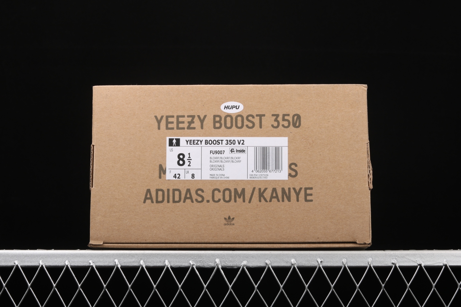 adidas Yeezy Boost 350 V2 Static Black (Reflective) FU9007
