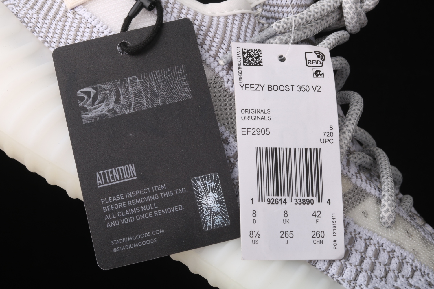 adidas Yeezy Boost 350 V2 Static (Non-Reflective) EF2905