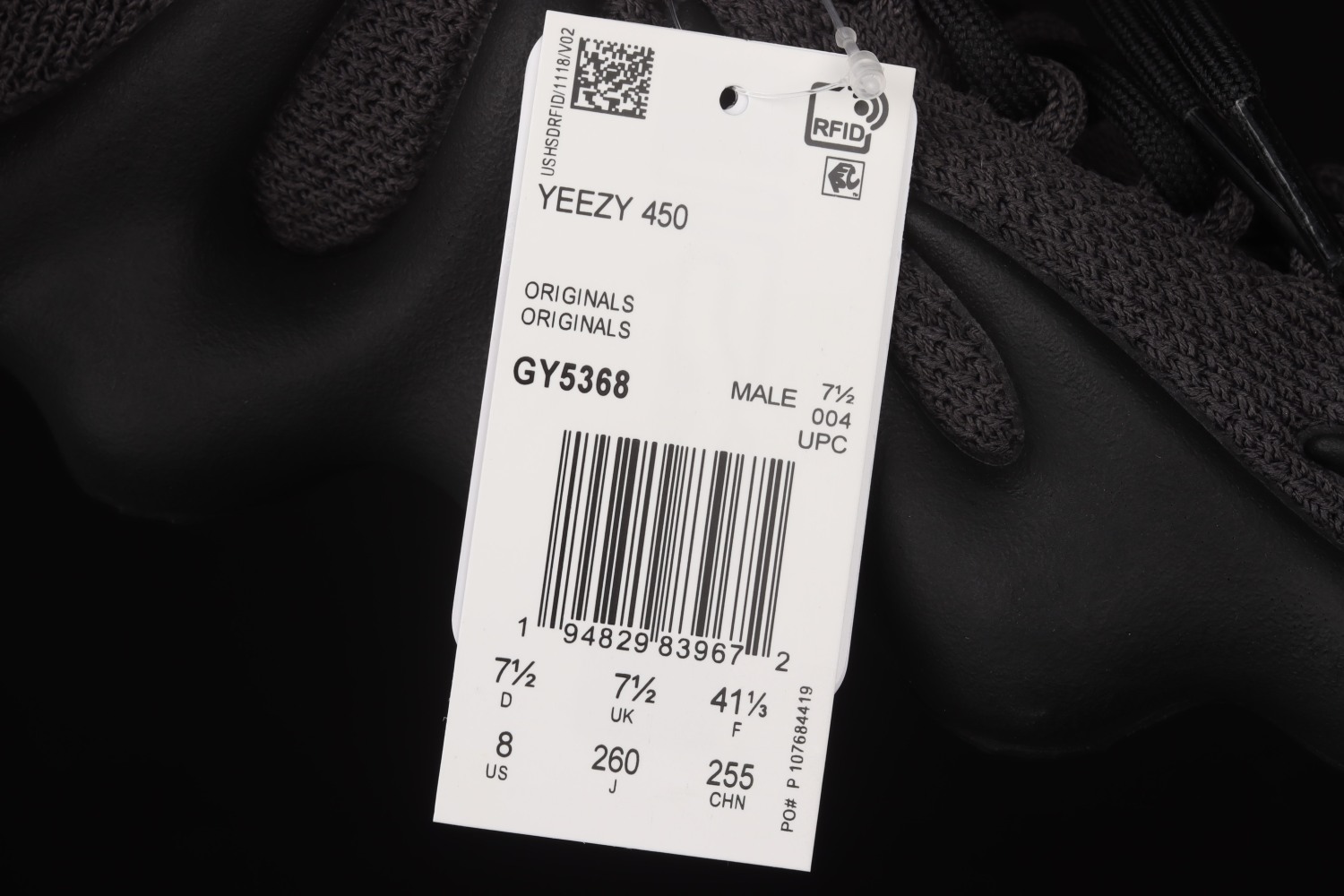adidas Yeezy 450 Dark Slate GY5368