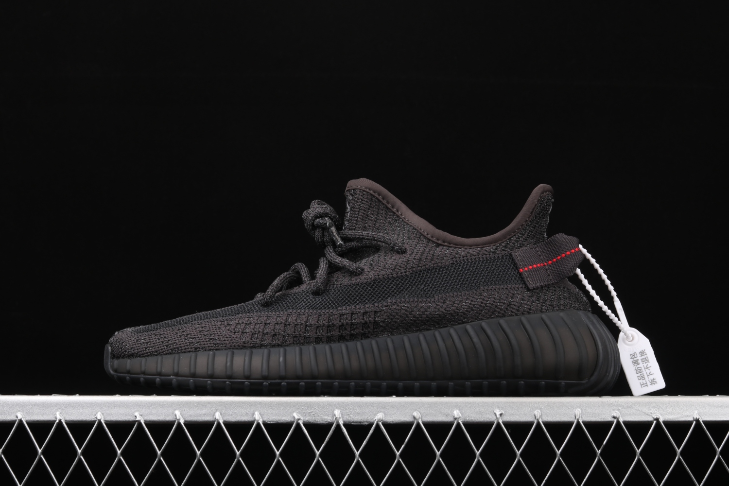 adidas Yeezy Boost 350 V2 Static Black (Reflective) FU9007