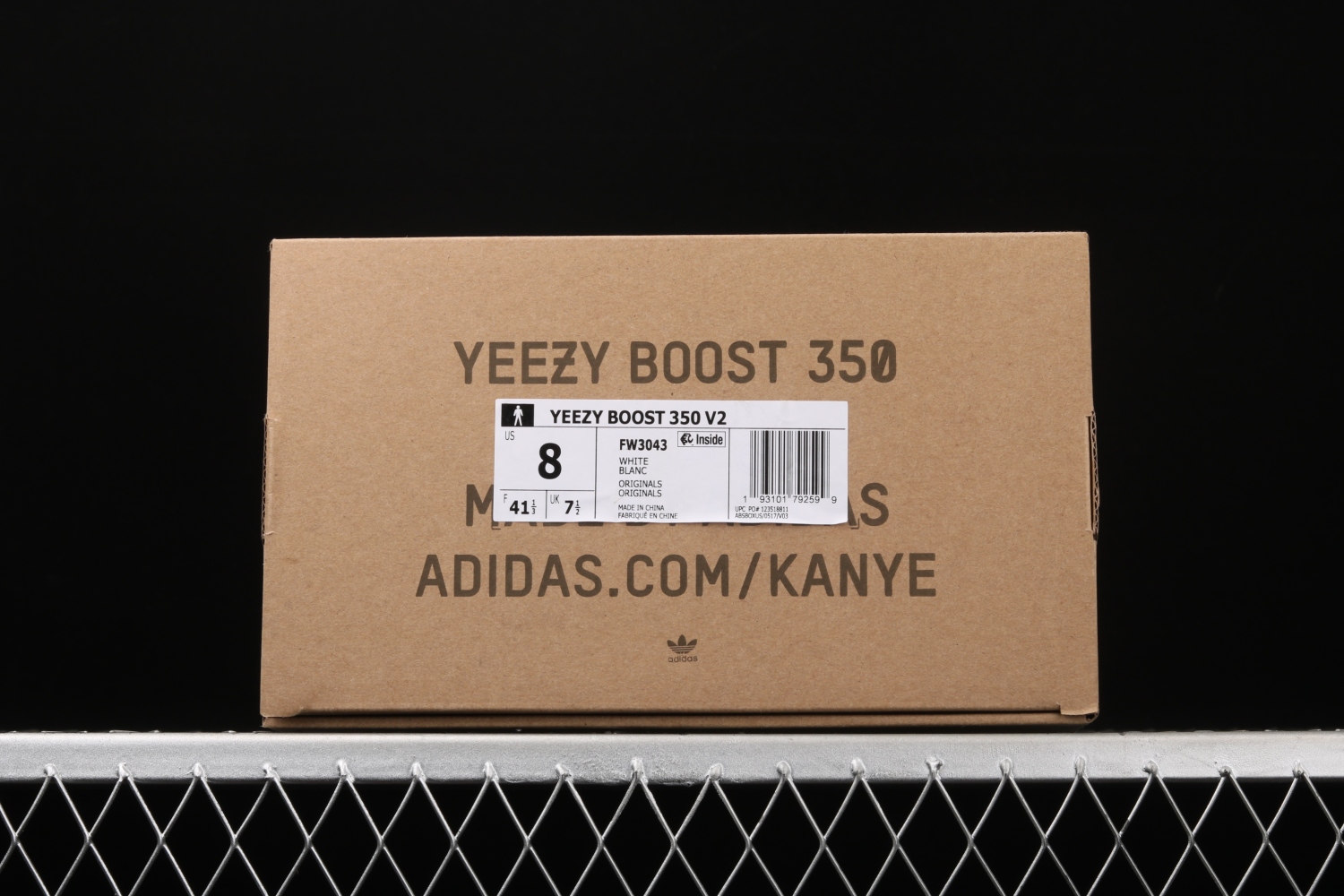 adidas Yeezy Boost 350 V2 Cloud White (Non-Reflective)  FW3043