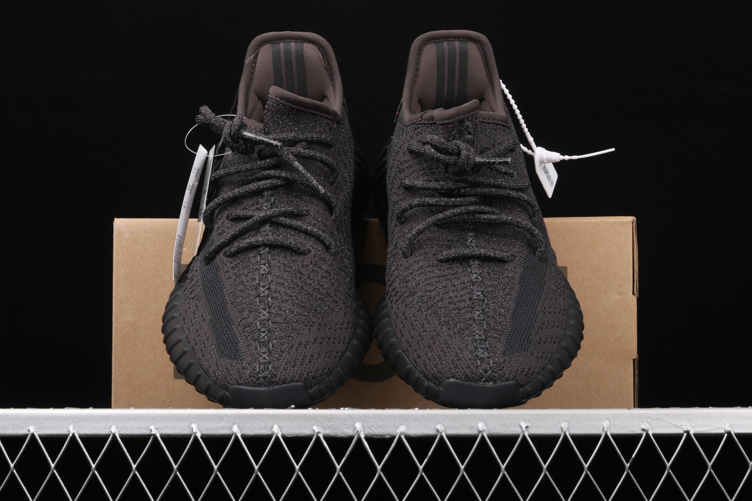 adidas Yeezy Boost 350 V2 Static Black (Reflective) FU9007