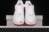 Nike Air Force 1 '07 Low MLB White Red Multi-Color 315122-443