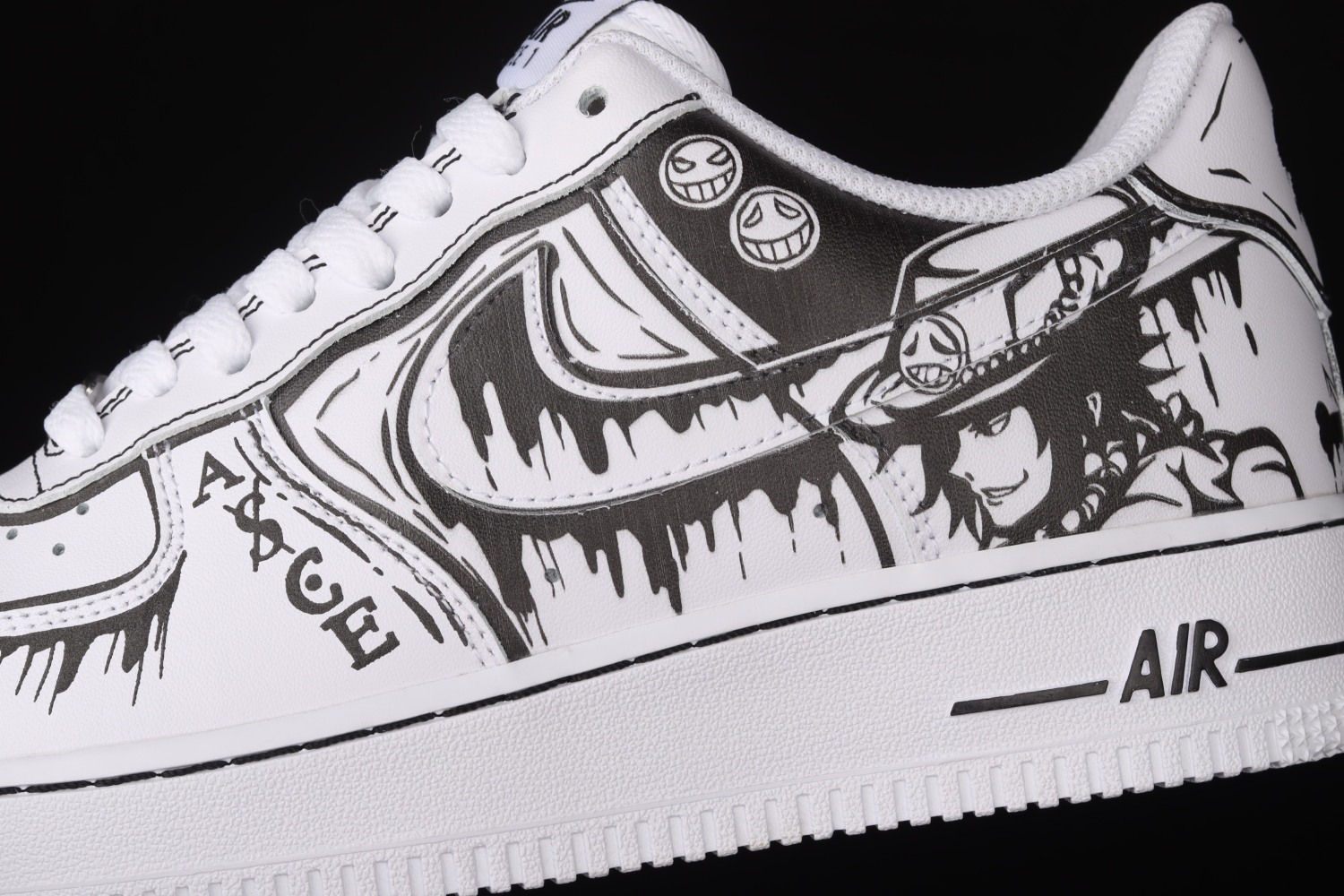 Nike Air Force 1 07 Low White Black Shoes CW2288-301