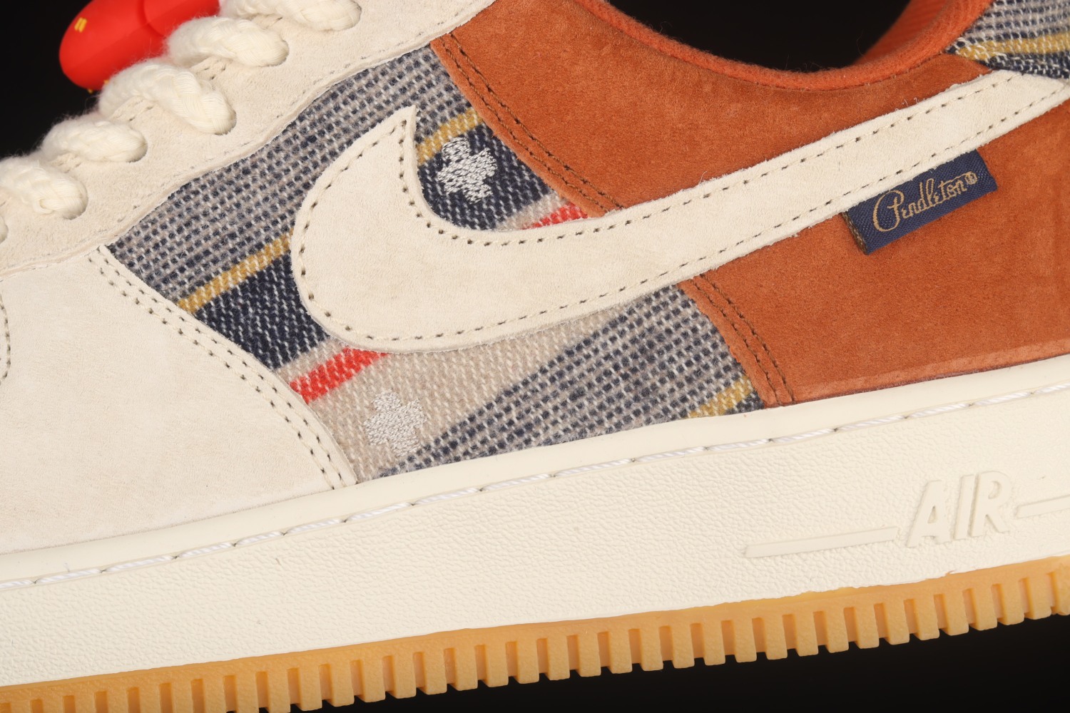 Nike Air Force 1 07 ESS Low OATS Retro Brown Red CW2288-688