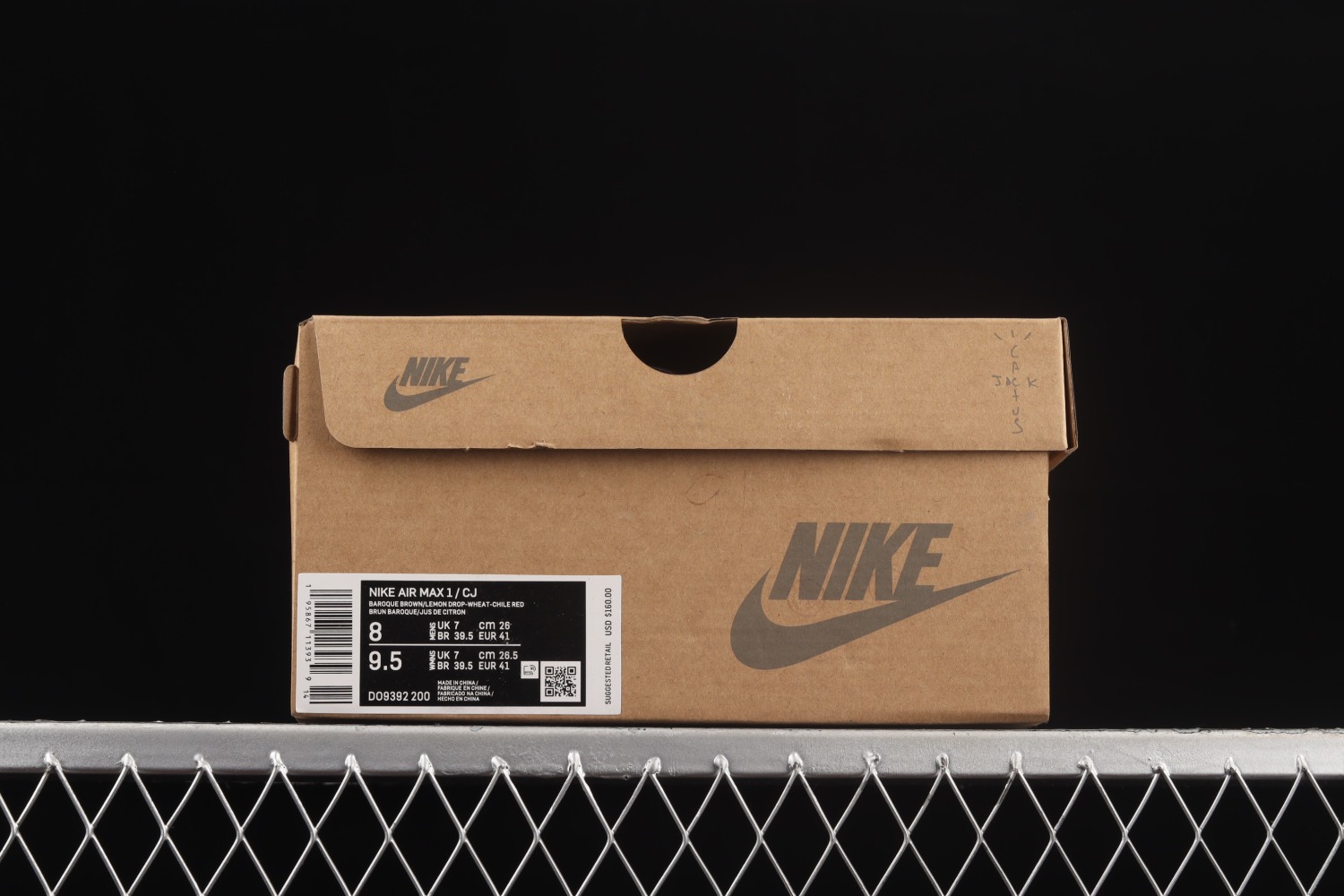 Nike Air Max 1 Travis Scott Cactus Jack Baroque Brown DO9392-200