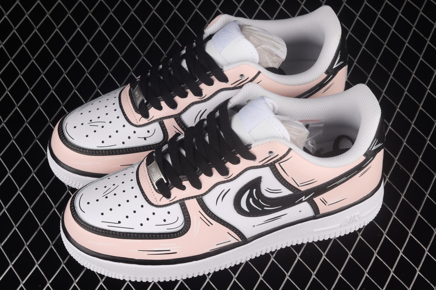 Kaws x Nike Air Force 1 Low Oriental Cherry Pink CW2288-213